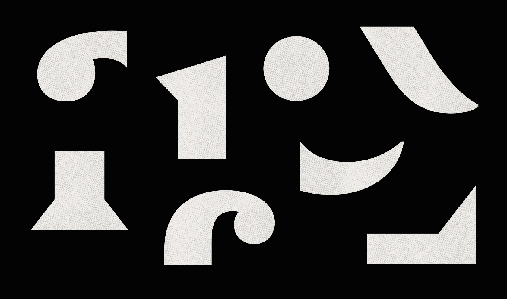 CoFo Holz specimen — expressive inline serif letterforms drawing from 18th-century wood type